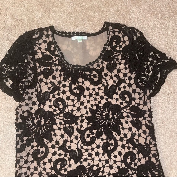 Jade Black lace Shirt - Picture 1 of 7